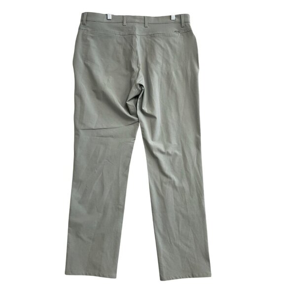 NWOT Greg Norman Men's 36x32 Gray Stretch Tech Pants performance - Picture 3 of 9